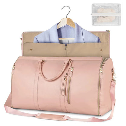 Sac de Voyage Femme Extensible - Se Déplie à Plat avec Compartiment Vêtements - Compact et Réajustable